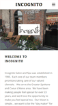 Mobile Screenshot of incognitosalonandspa.com